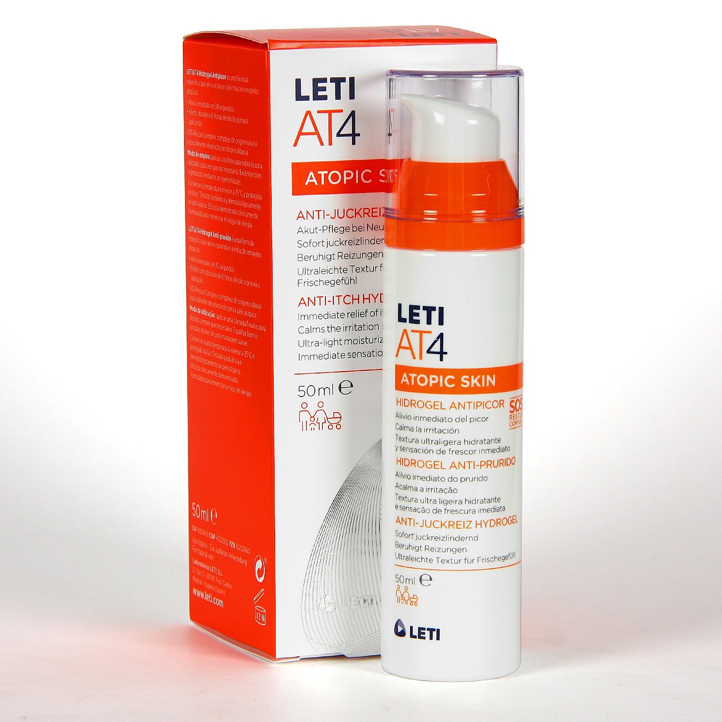 LETI AT-4 ANTI-ITCH HYDROGEL 50ml