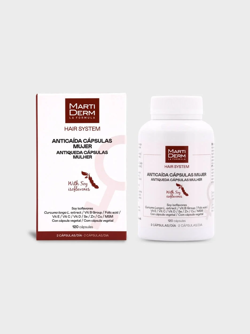 MARTIDERM HAIR SYSTEM ANTI HAIR LOSS CAPSULES X 60