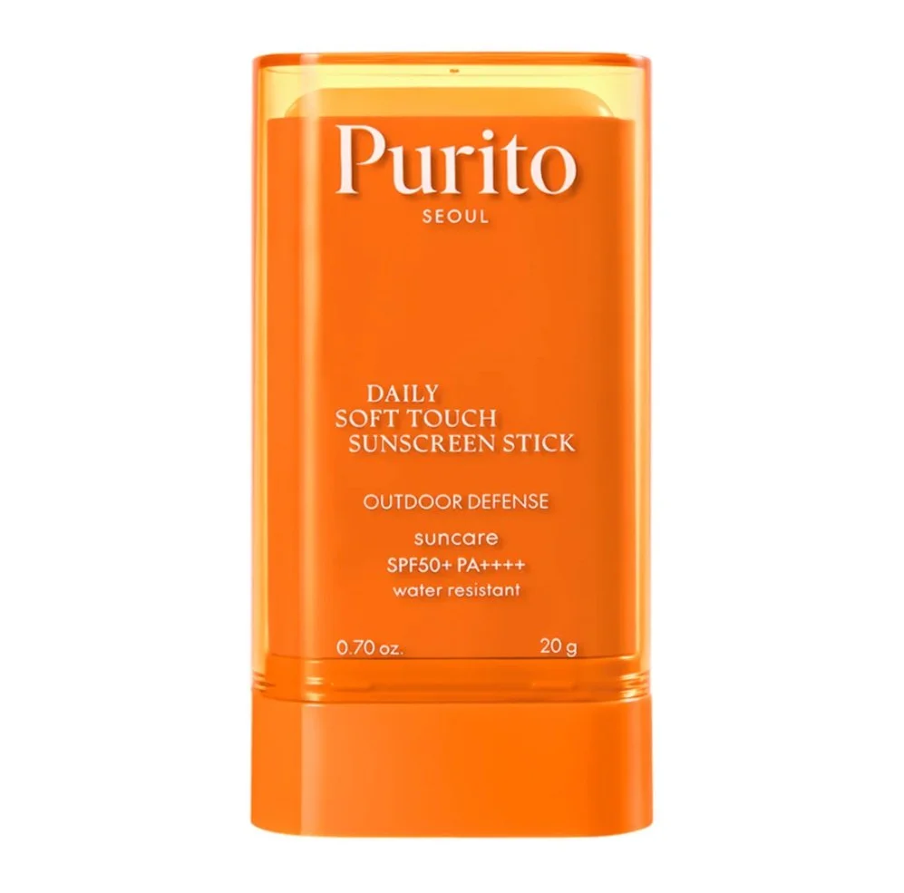 PURITO Soft Touch Sunscreen, Mineral sunscreen SPF, Sensitive skin sun cream, Lightweight face sunscreen, Non-greasy sun protection, Daily sunscreen