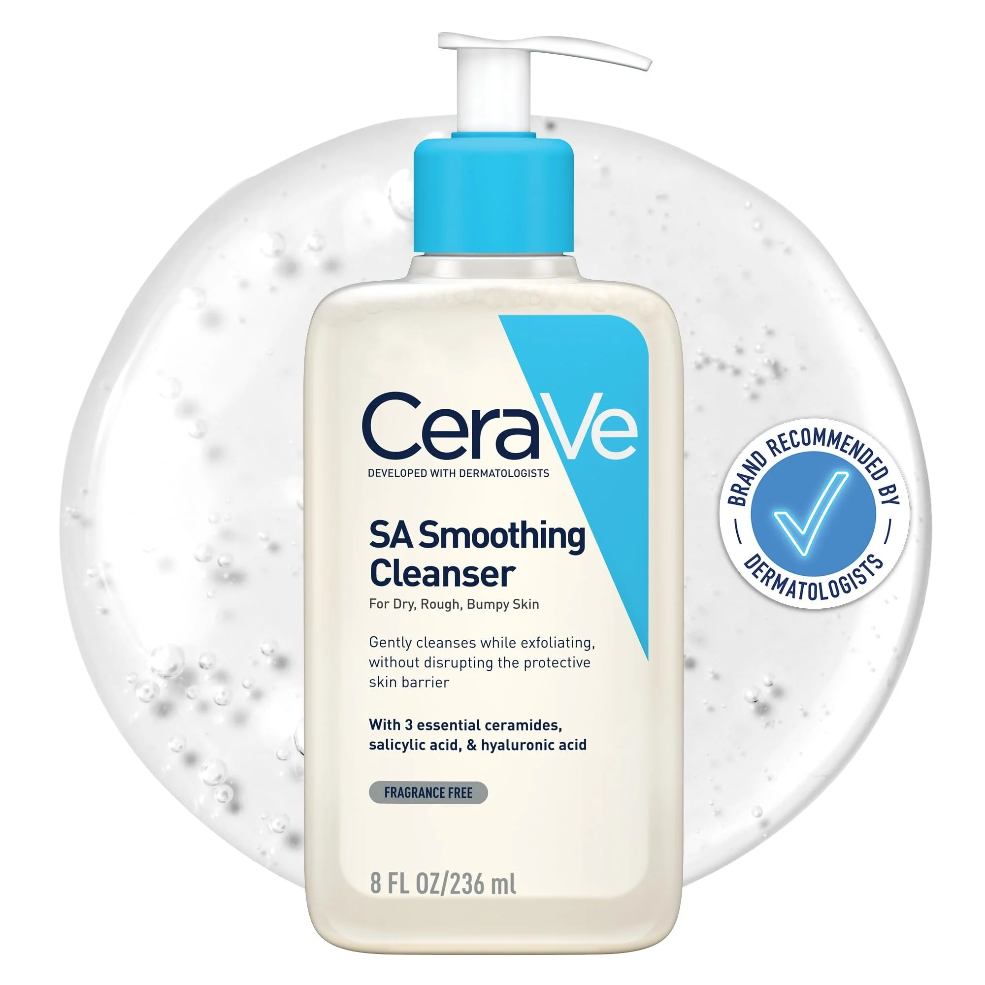 CeraVe SA Smoothing Cleanser Bumpy Skin 236 ml