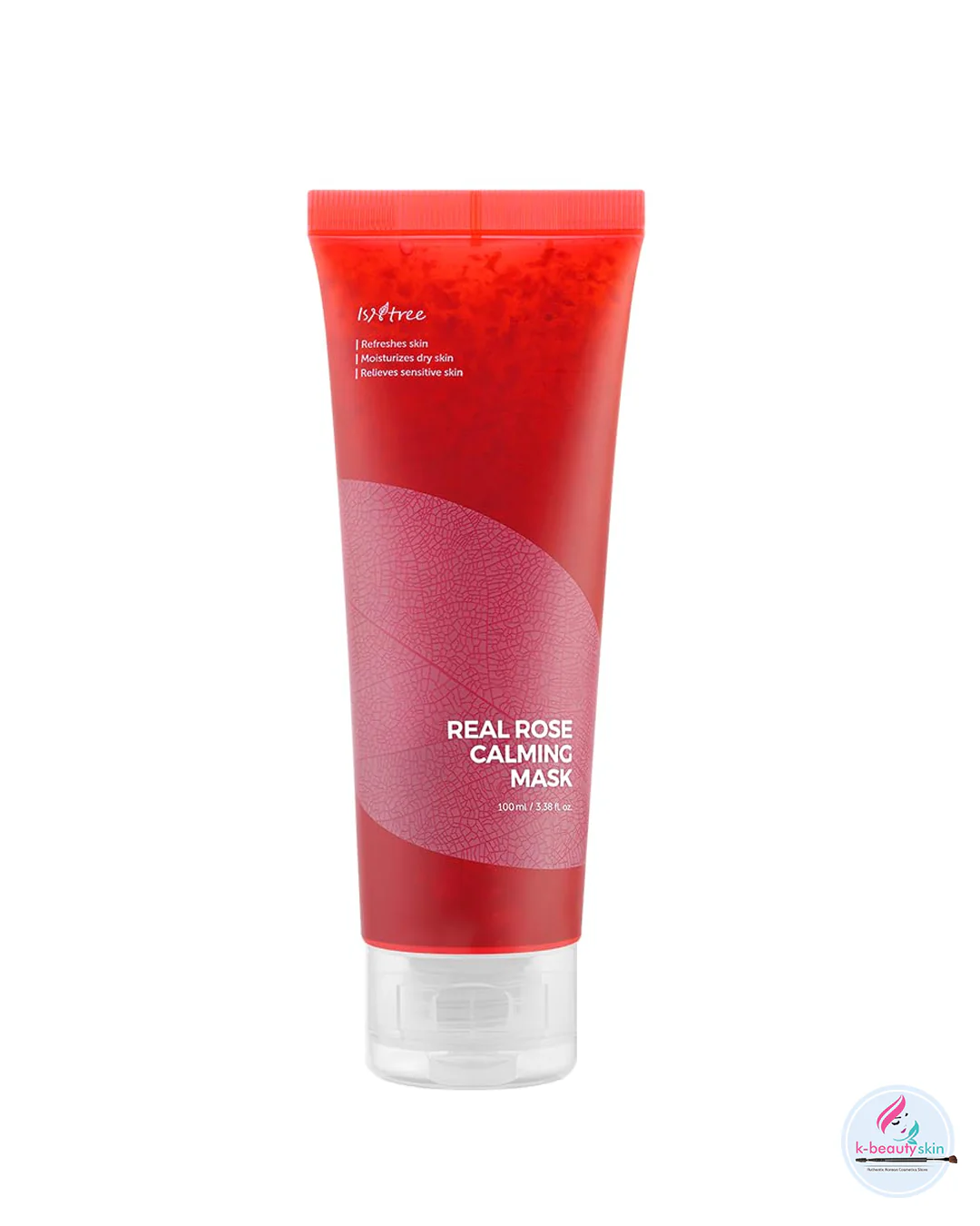 Isntree Rose Calming Mask, Soothing sheet mask, Calming face mask, Hydrating skin treatment, Sensitive skin mask, Redness relief mask