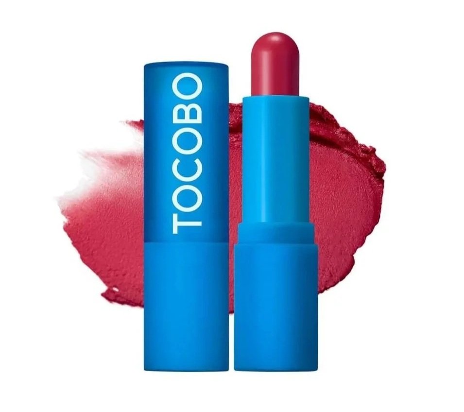 TOCOBO Powder Cream Lip Balm, Matte lip balm, Moisturizing lip care, Soft focus lip balm, Lightweight lip moisturizer, Smoothing lip treatment
