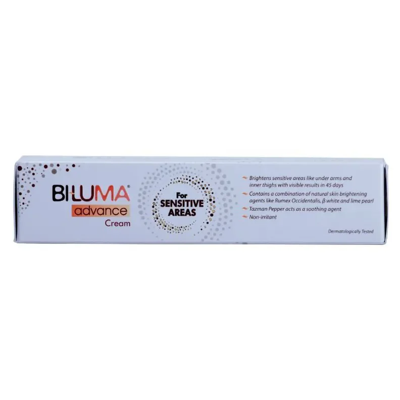 Biluma Advance Cream for Sensitive Areas