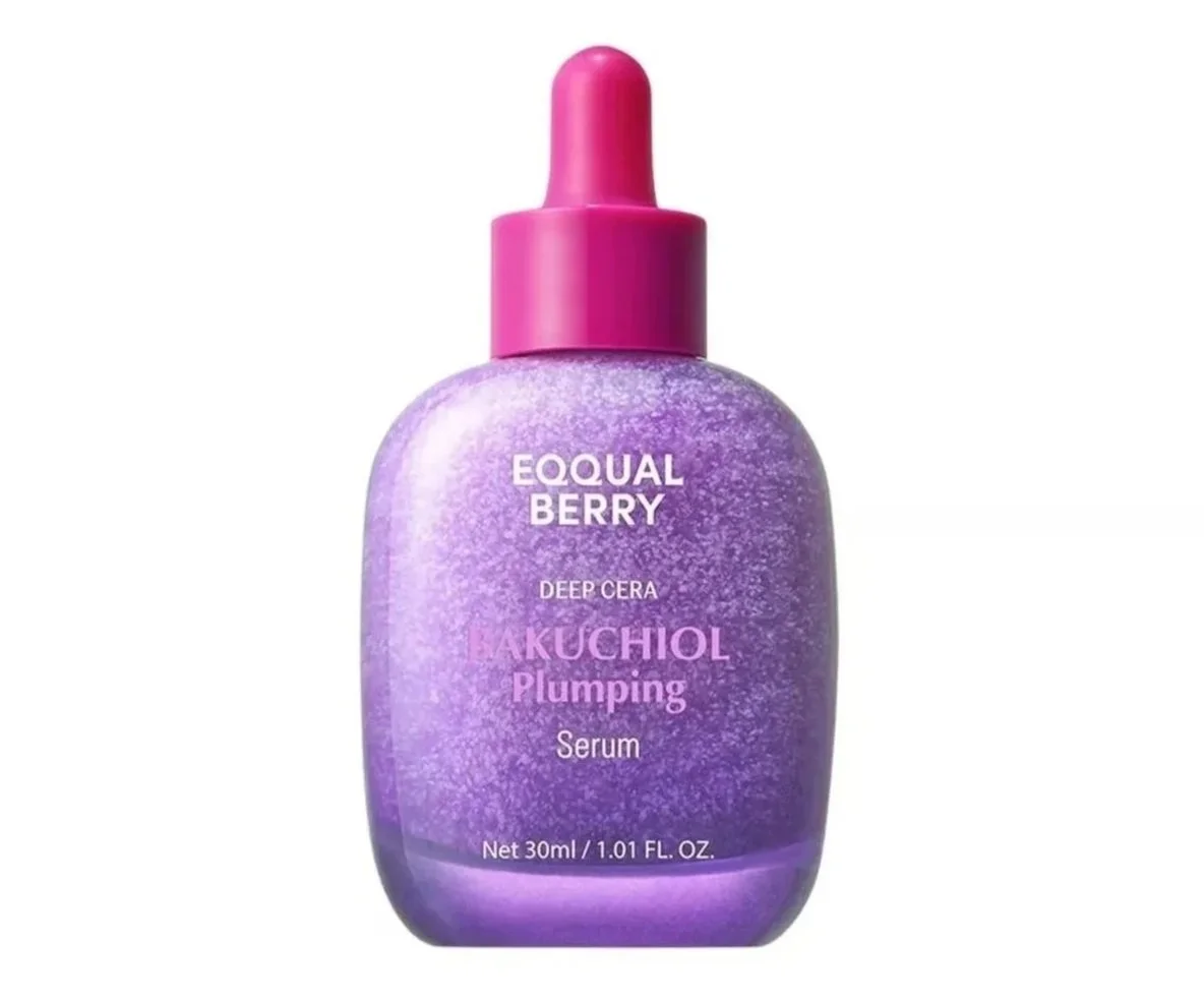 Eqqualberry Plumping Serum, Hydrating face serum, Skin plumping treatment, Moisture boosting serum, Fine line smoothing serum, Radiance enhancing serum