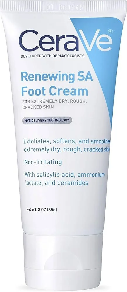 CeraVe Renewing SA Foot Cream Very Dry Cracked Skin