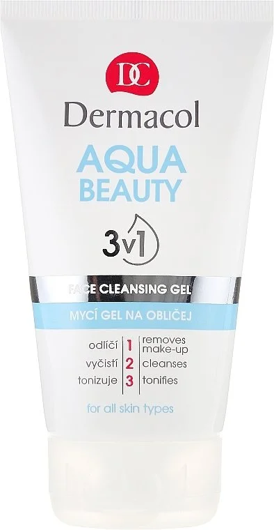 DERMACOL AQUAAQUA FACE CLEANSING GEL 150ML