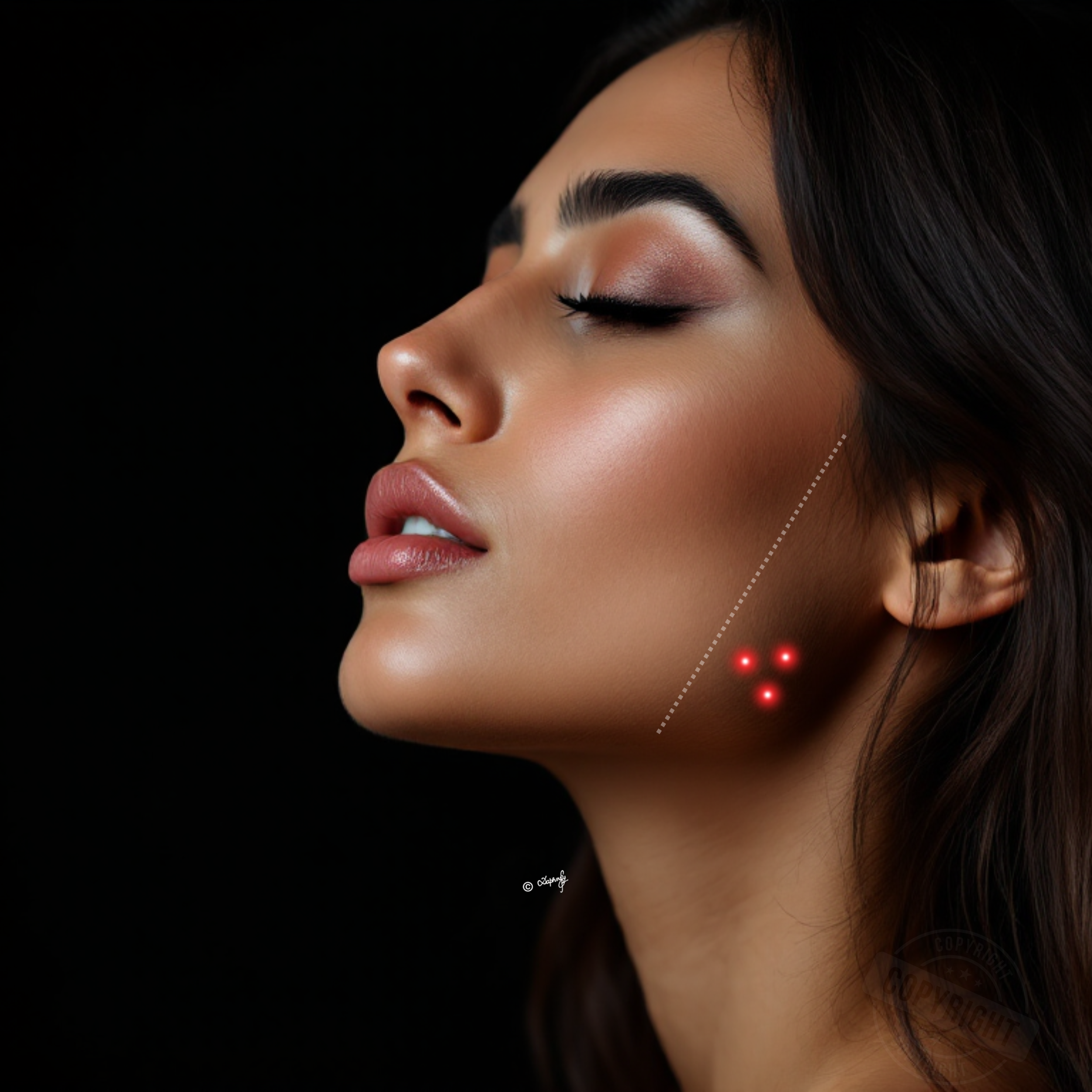 jawline slimming, jawline contouring, non-surgical jawline slimming, jawline enhancement treatment, chin slimming, non-invasive jawline contouring, jawline sculpting, slim jawline injections