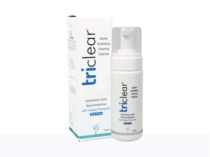 Triclear Gentle Exfoliating Foaming Cleanser