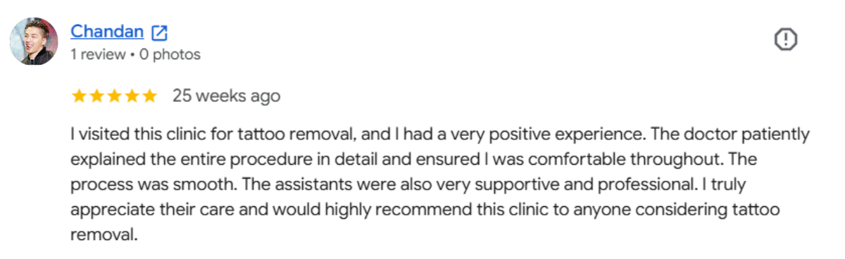 Laser tattoo removal treatment in Chennai at Belleza 360° Aesthetics