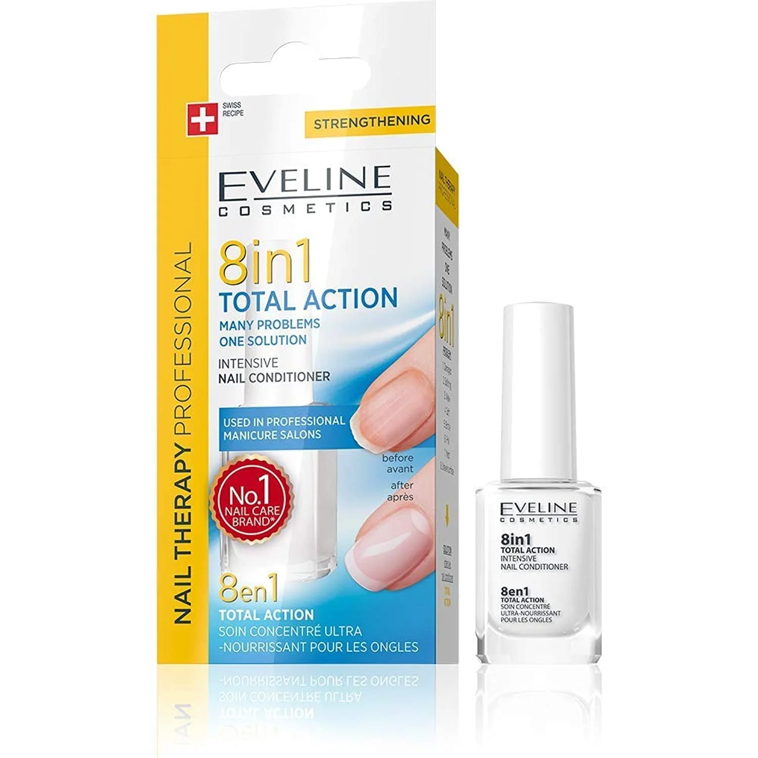 EVELINE COSMETIC NAIL THERAPY 8 IN 1 TOTAL ACTION