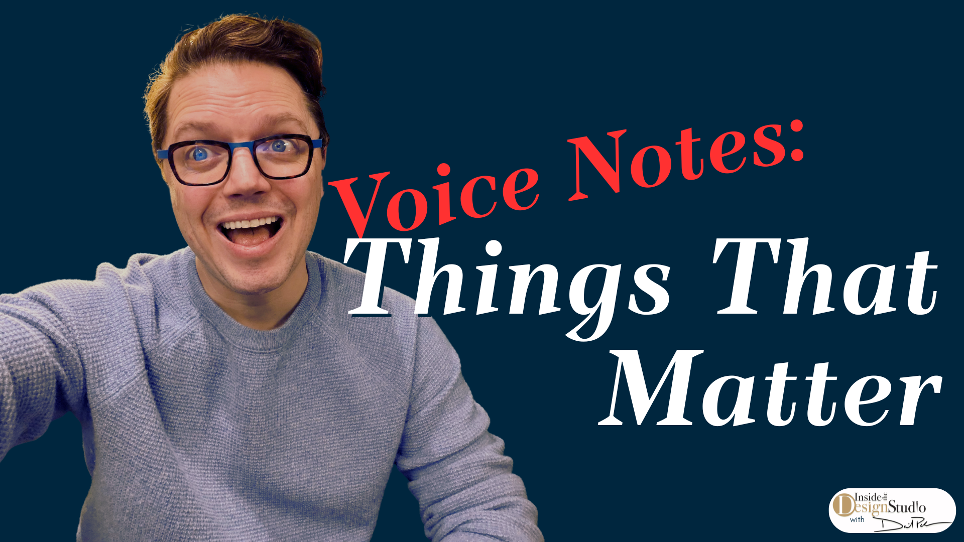 Voice Notes: Things That Matter - Catherine O'Hara, Mattering, and the Roseberrys