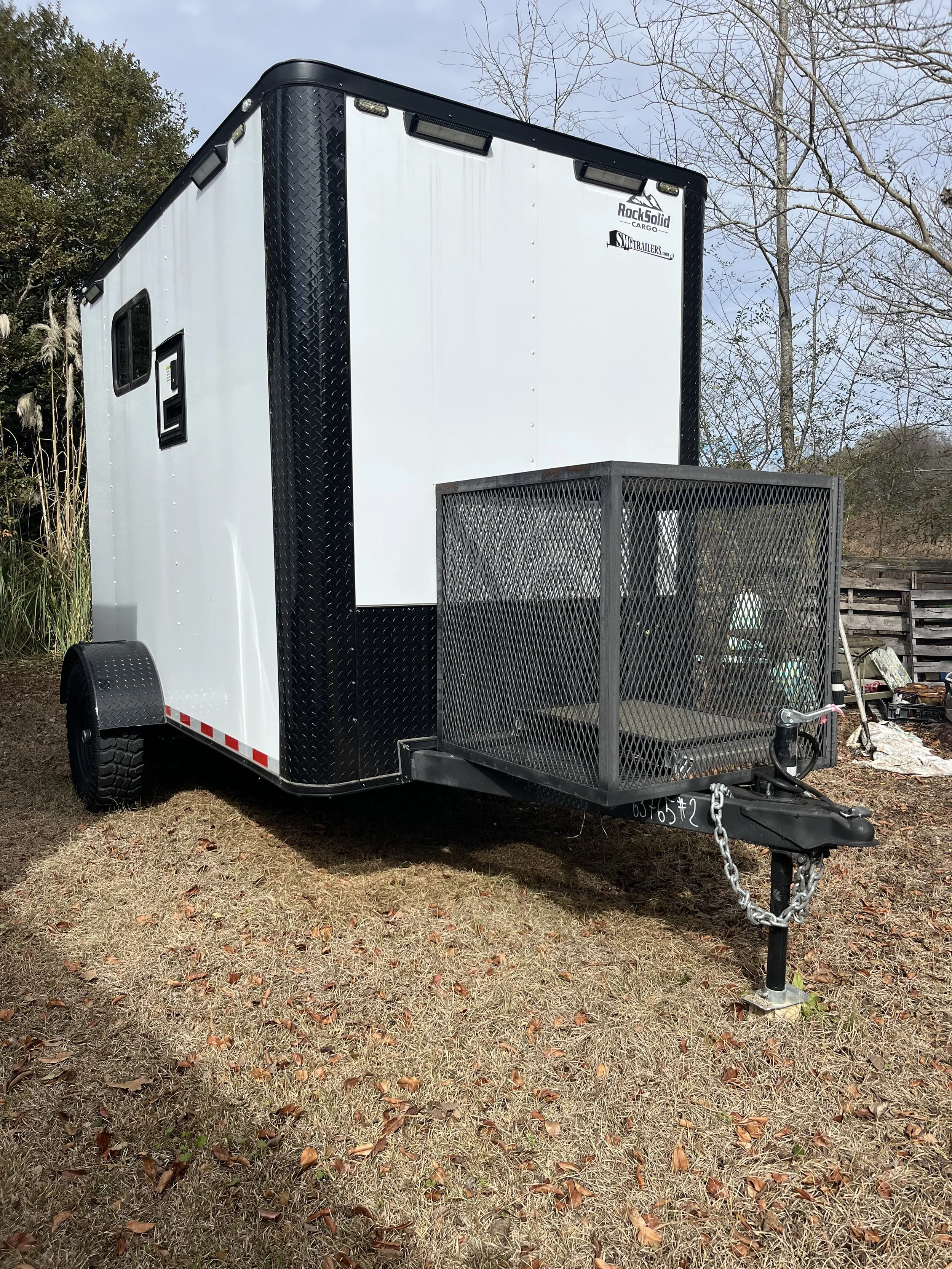 6 x 10 Off Road (Single Axle) Fiber Splicing Trailer