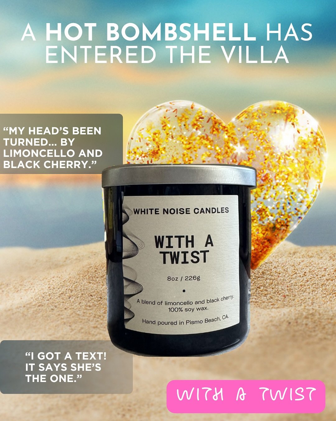 a hot bombshell has entered the villa&hellip; and she smells like limoncello &amp; black cherry😛 

📲 link in bio to shop now