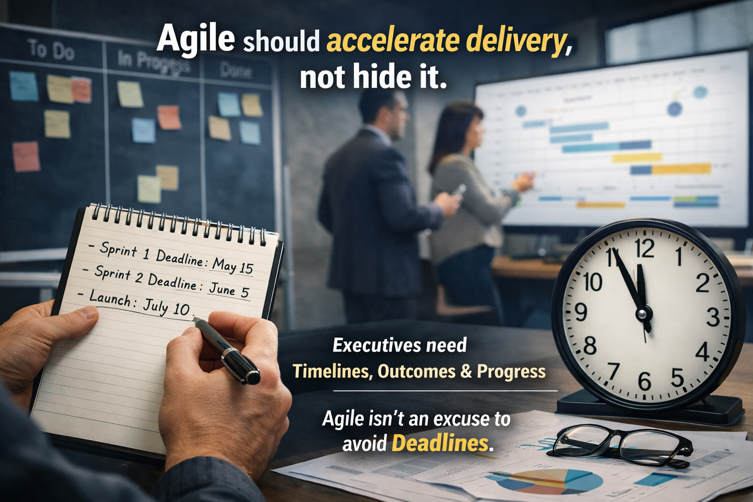 Agile Is Not a Get-Out-of-Deadlines Free Card
