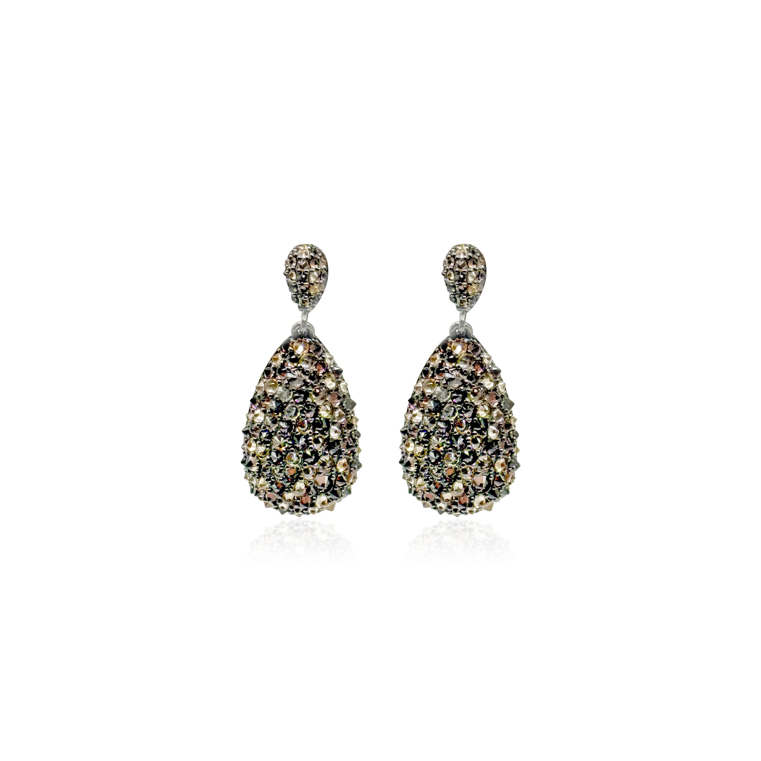 Salted Stone Drop Earrings