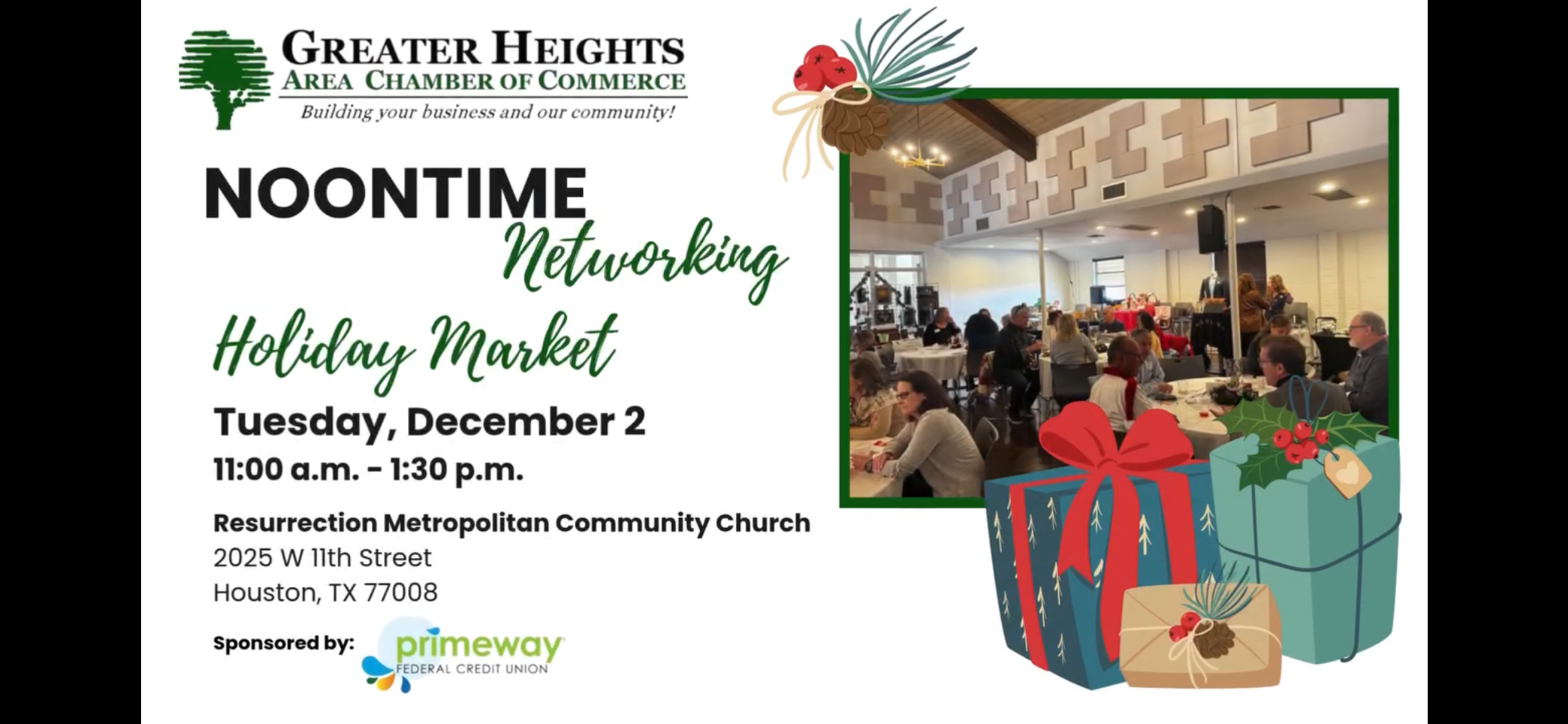 Noontime Marketing Holiday Event