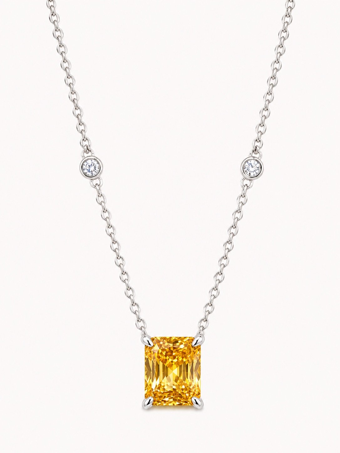 Citrine Pendant Necklace