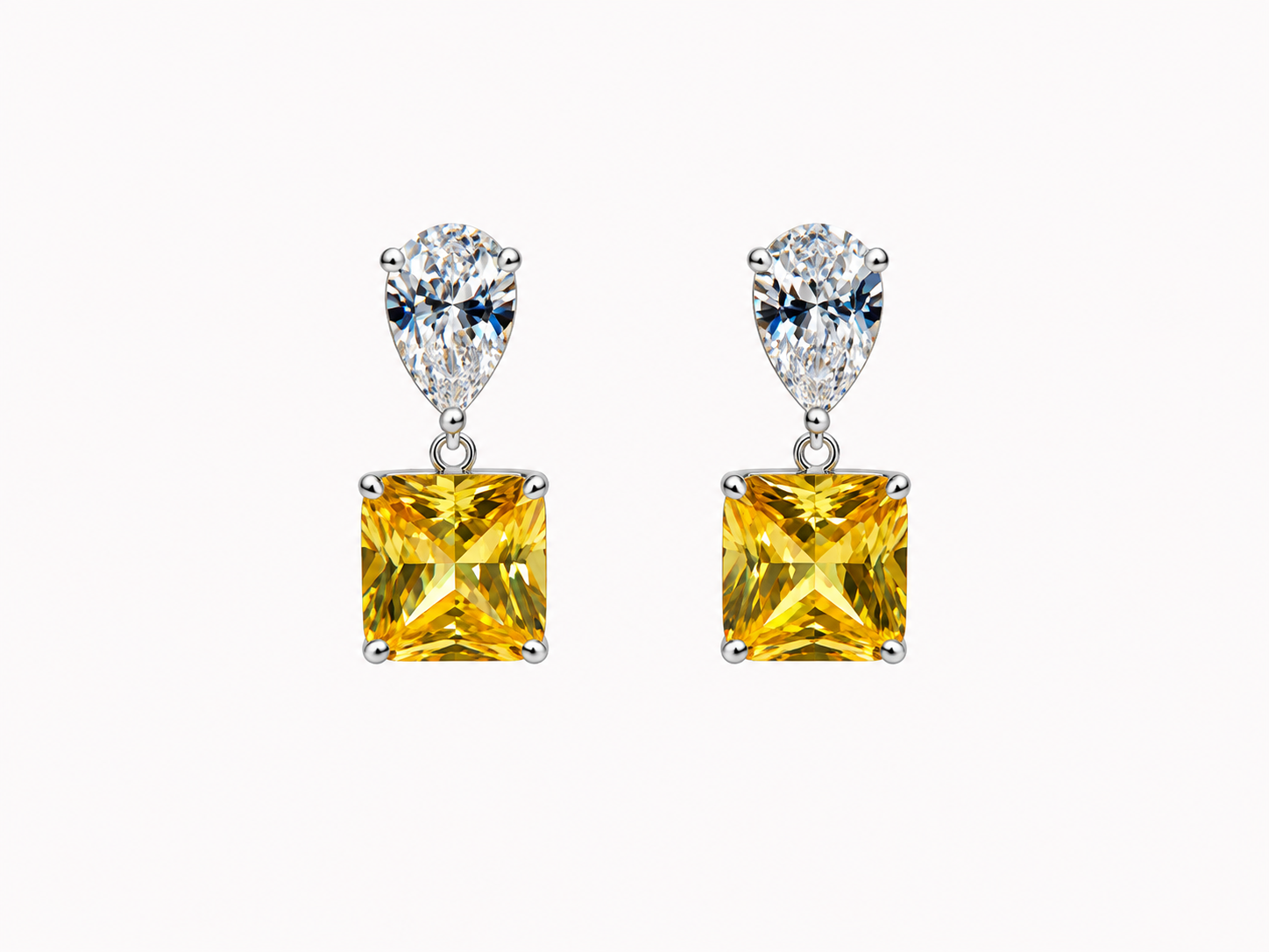 Citrine Dangle Earrings