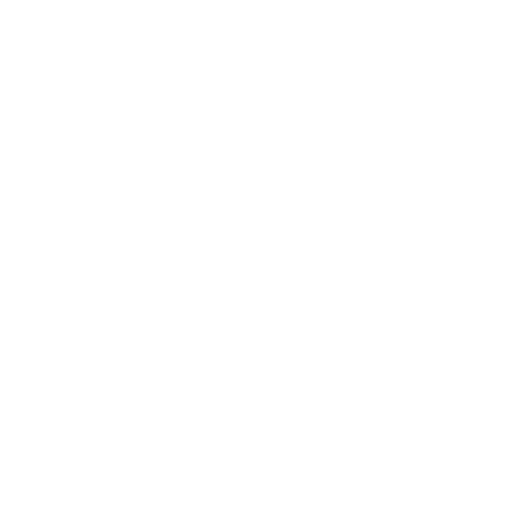 White line icon of a shield with a white tick inside