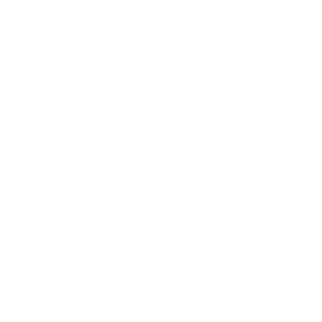 White line icon of a smart tv and remote controlcon