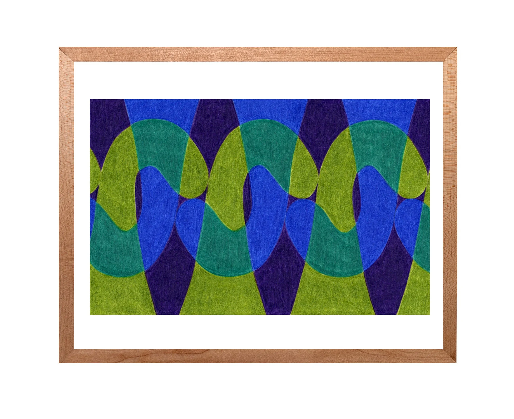 Rhythmic Interlace No.2 framed.jpg
