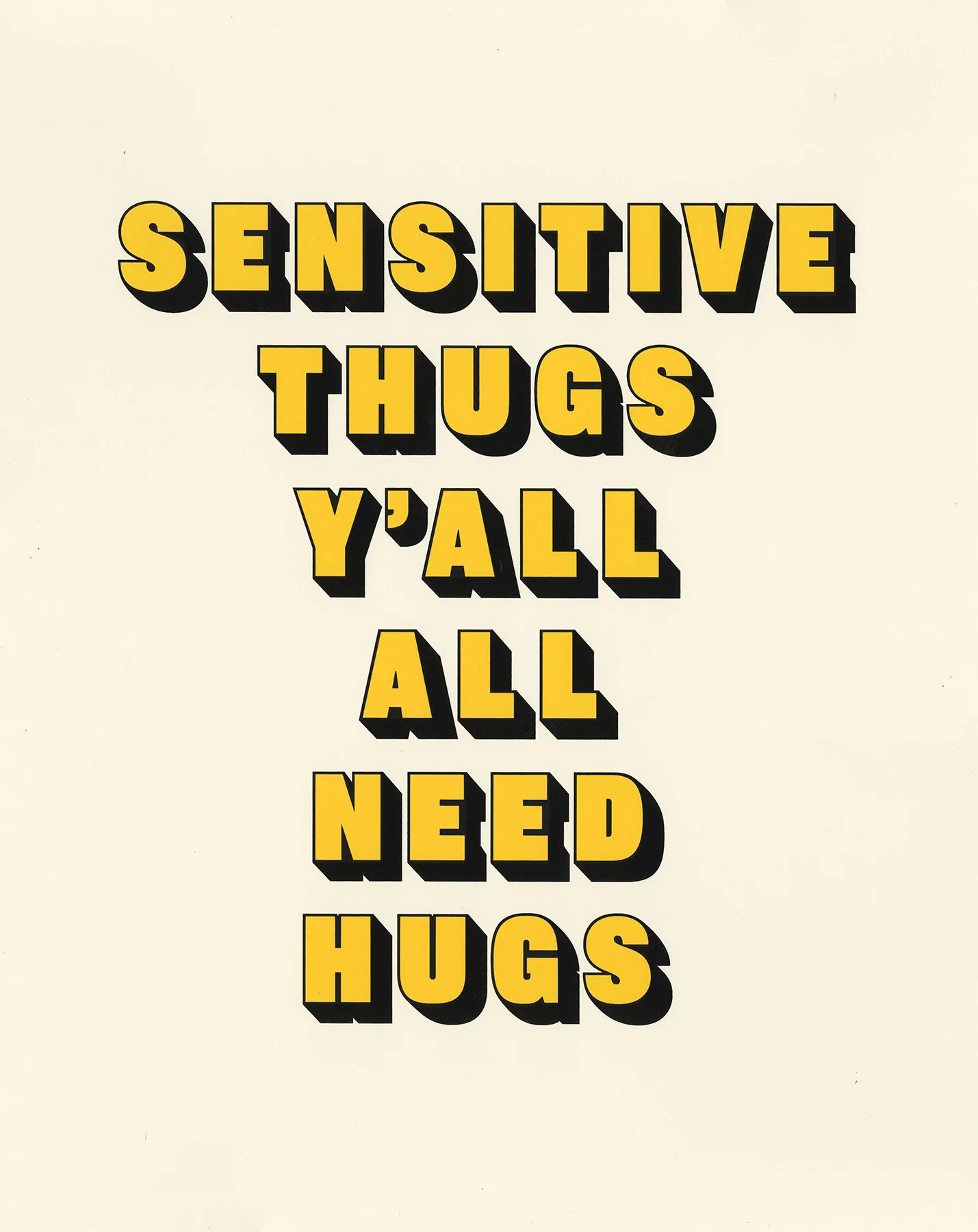 Drew Jorstad_Sensitive_Black_Yellow_16_x_20.JPG