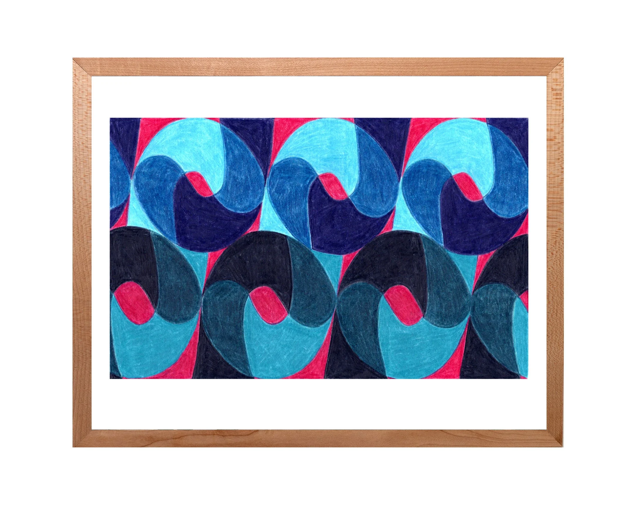 Rhythmic Interlace No.1 framed.jpg