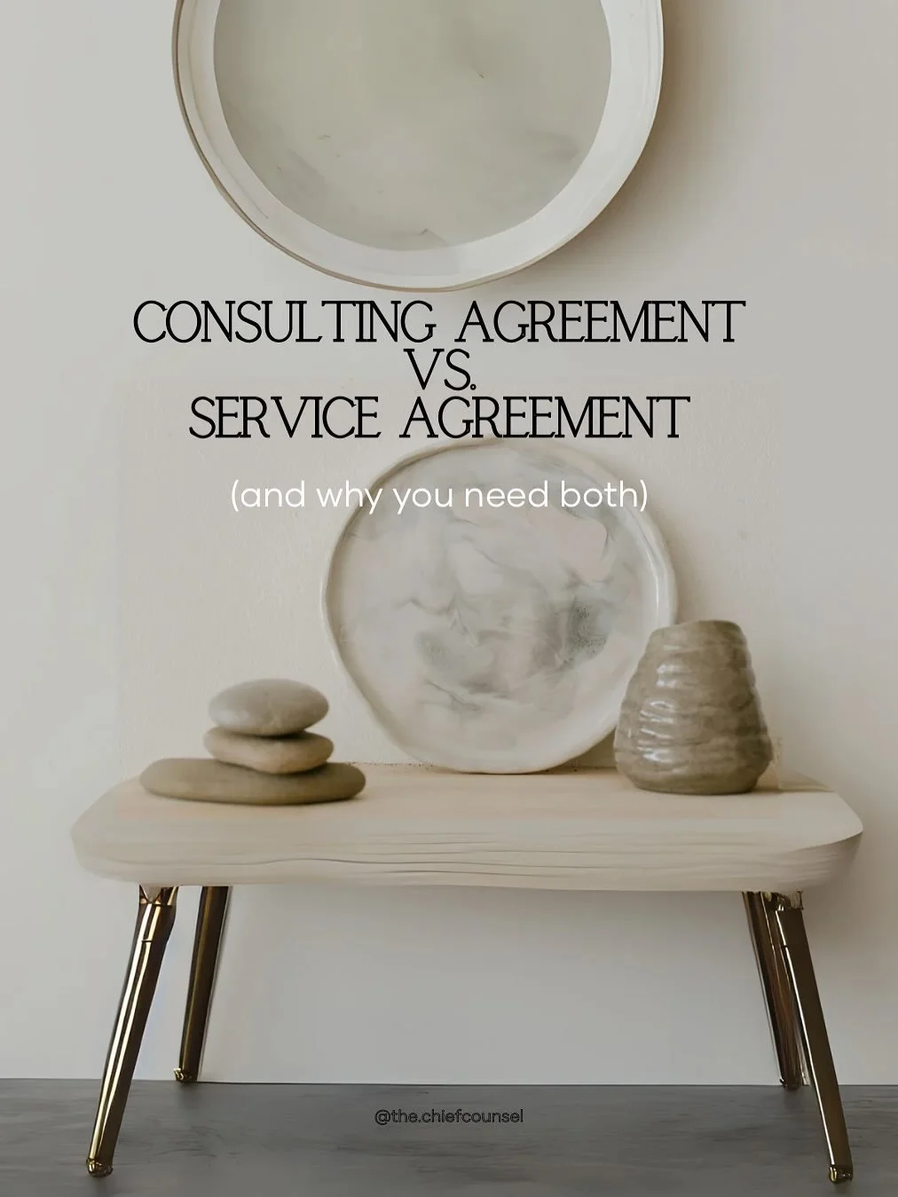 Consultant or service provider? The difference matters &mdash; legally, financially, and strategically.&nbsp;

#TheChiefCounsel #FractionalGC #FractionalGeneralCounsel&nbsp;#Agreements #BusinessProtection #LegalClarity #FounderTips