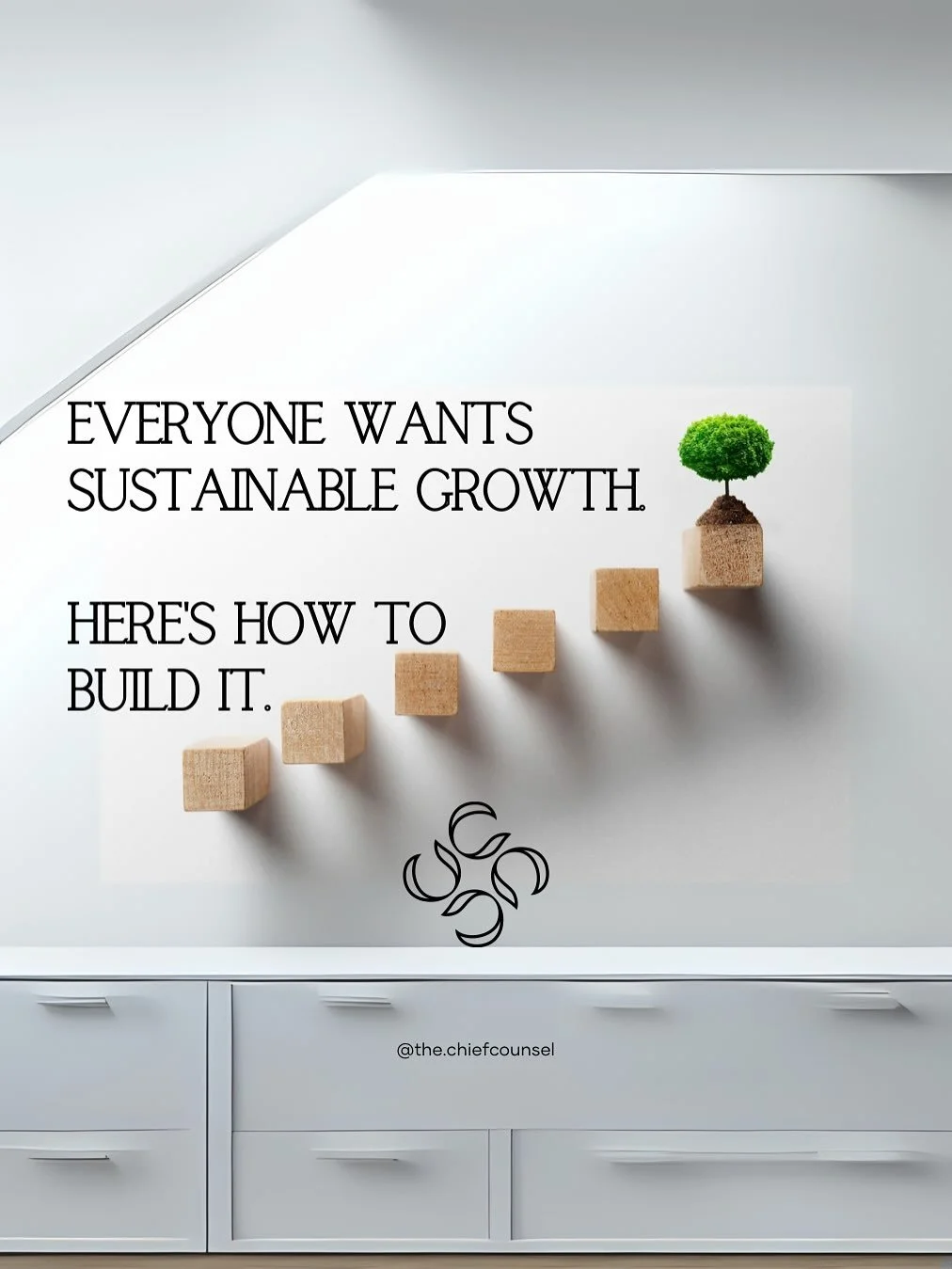 Everyone wants sustainable growth but few build it with structure.
Start with clarity, contracts, and compliance.
Growth that lasts is growth that&rsquo;s legally grounded.

#TheChiefCounsel #FractionalGC #FractionalGeneralCounsel #StartupLaw #Founde