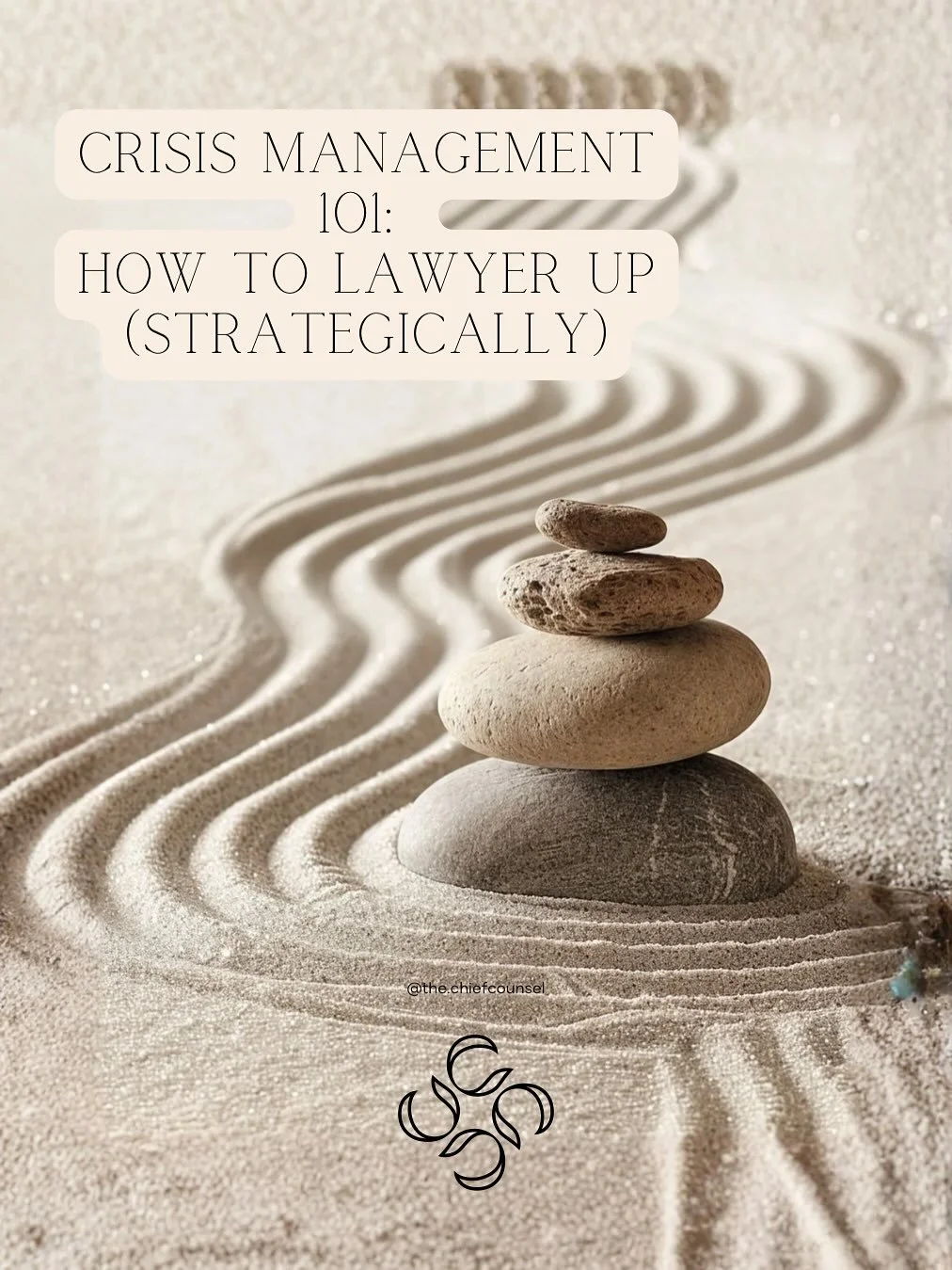 Every crisis has a guideline.&nbsp;

Here&rsquo;s the framework for responding with clarity, protection, and leverage.

#TheChiefCounsel #FractionalGC #FractionalGeneralCounsel #CrisisManagement #RiskMitigation #BusinessProtection