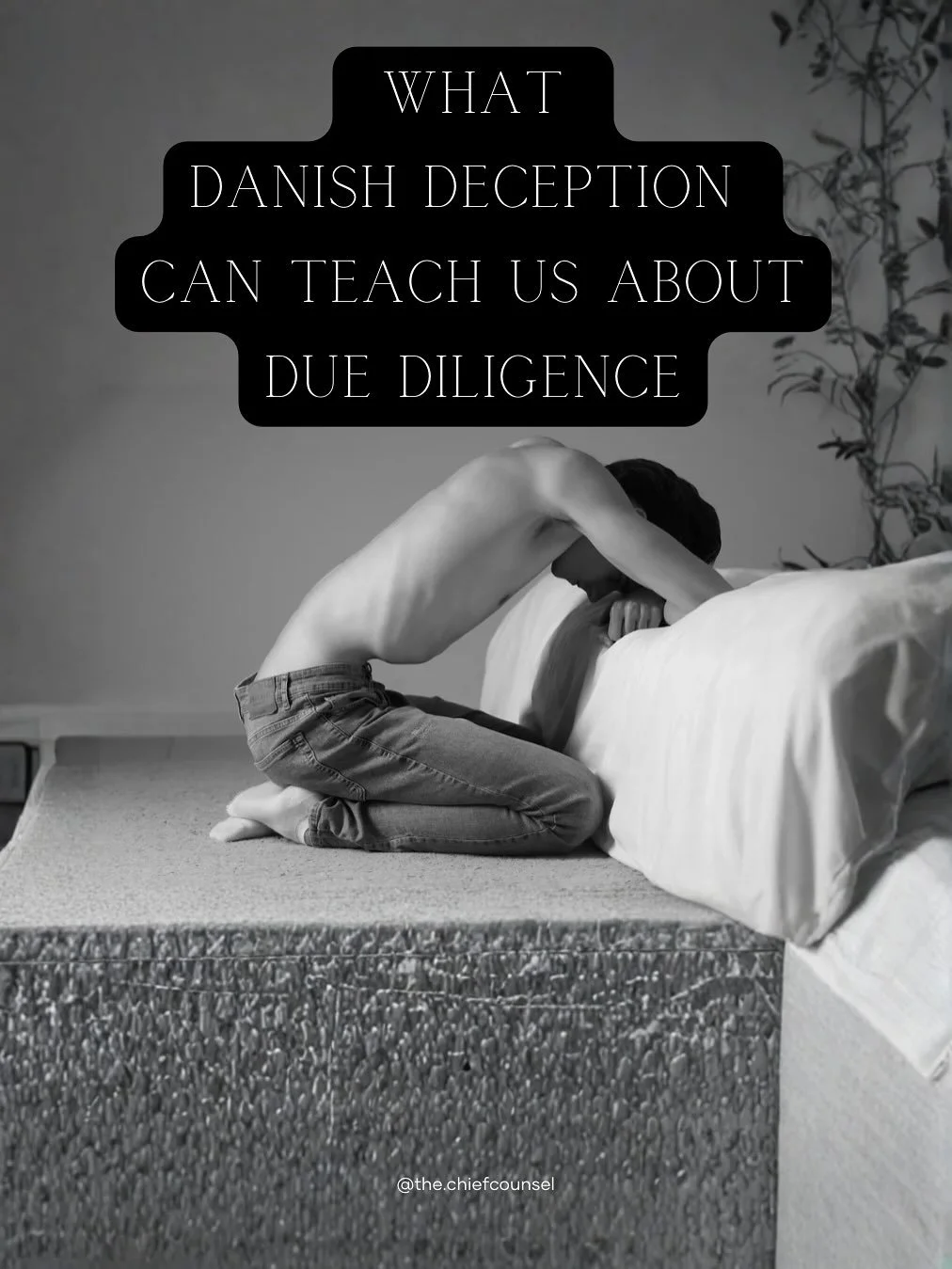 Trust is important, but verification is essential. Always do your due diligence&mdash;your future self will thank you.

#TheChiefCounsel #FractionalGC #FractionalGeneralCounsel 
#DueDiligenceWins #SmartMoves #VerifyBeforeYouTrust #FutureProofDeals #L