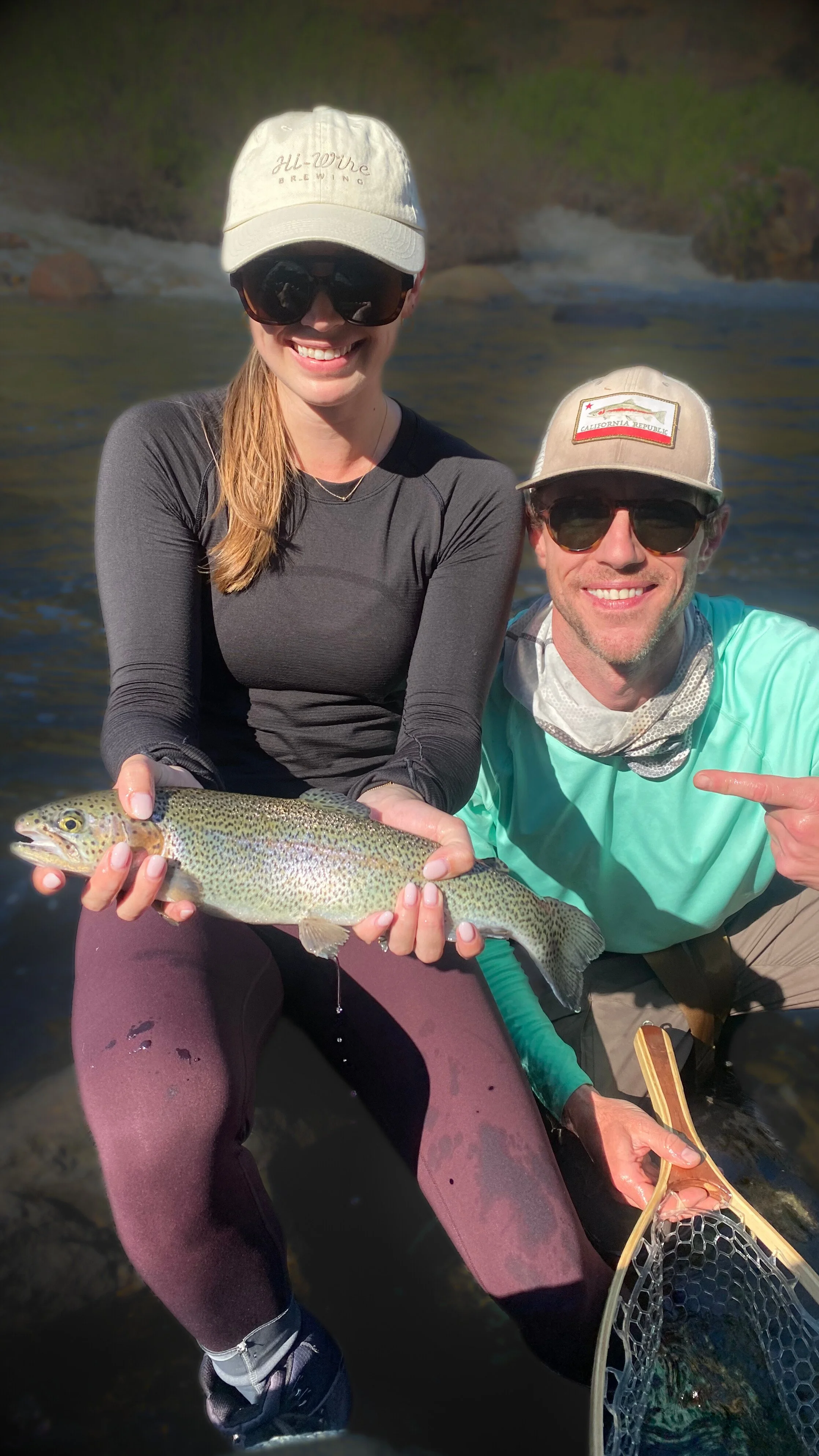 Fly fishing Yosemite