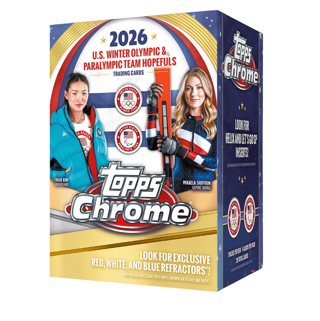 1 Box 2026 Topps Chrome Blaster Box - Rip and Ship