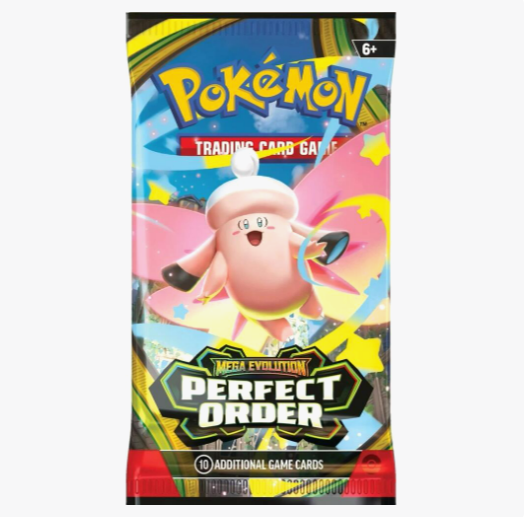 4 PACKS POKEMON PERFECT ORDER