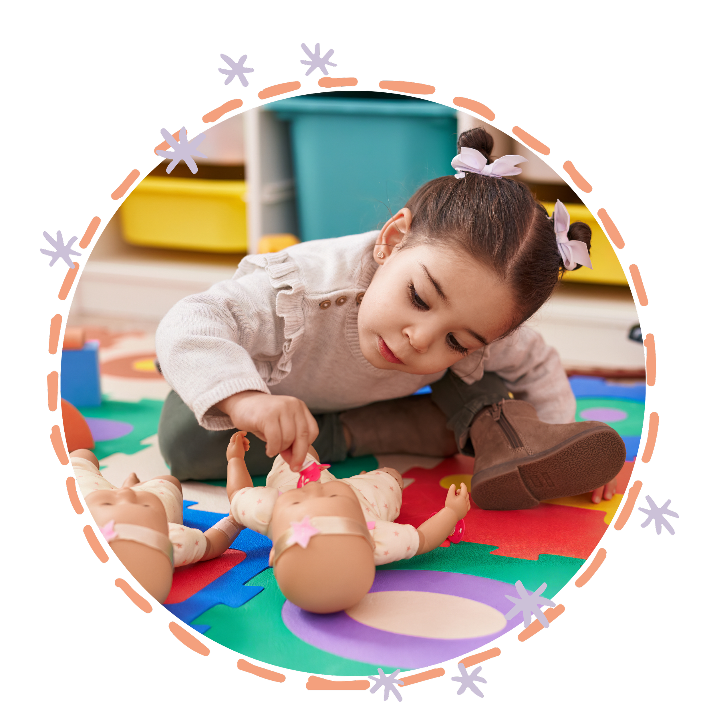 Child working on vocabulary skills during language therapy for kids in Woburn, MA