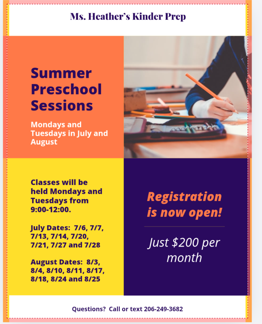 1 Month of Summer School