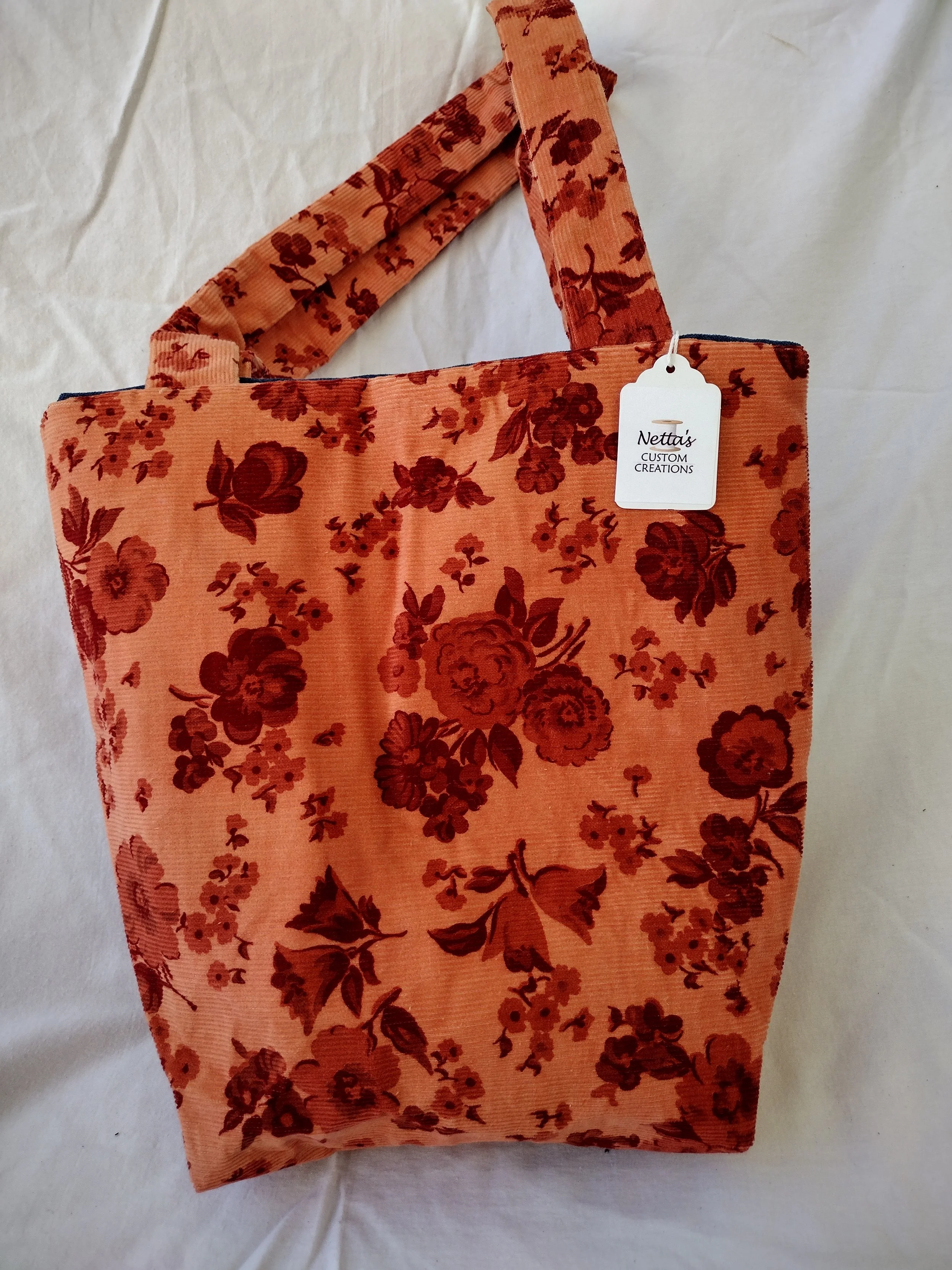 Corduroy Standard Tote - Small
