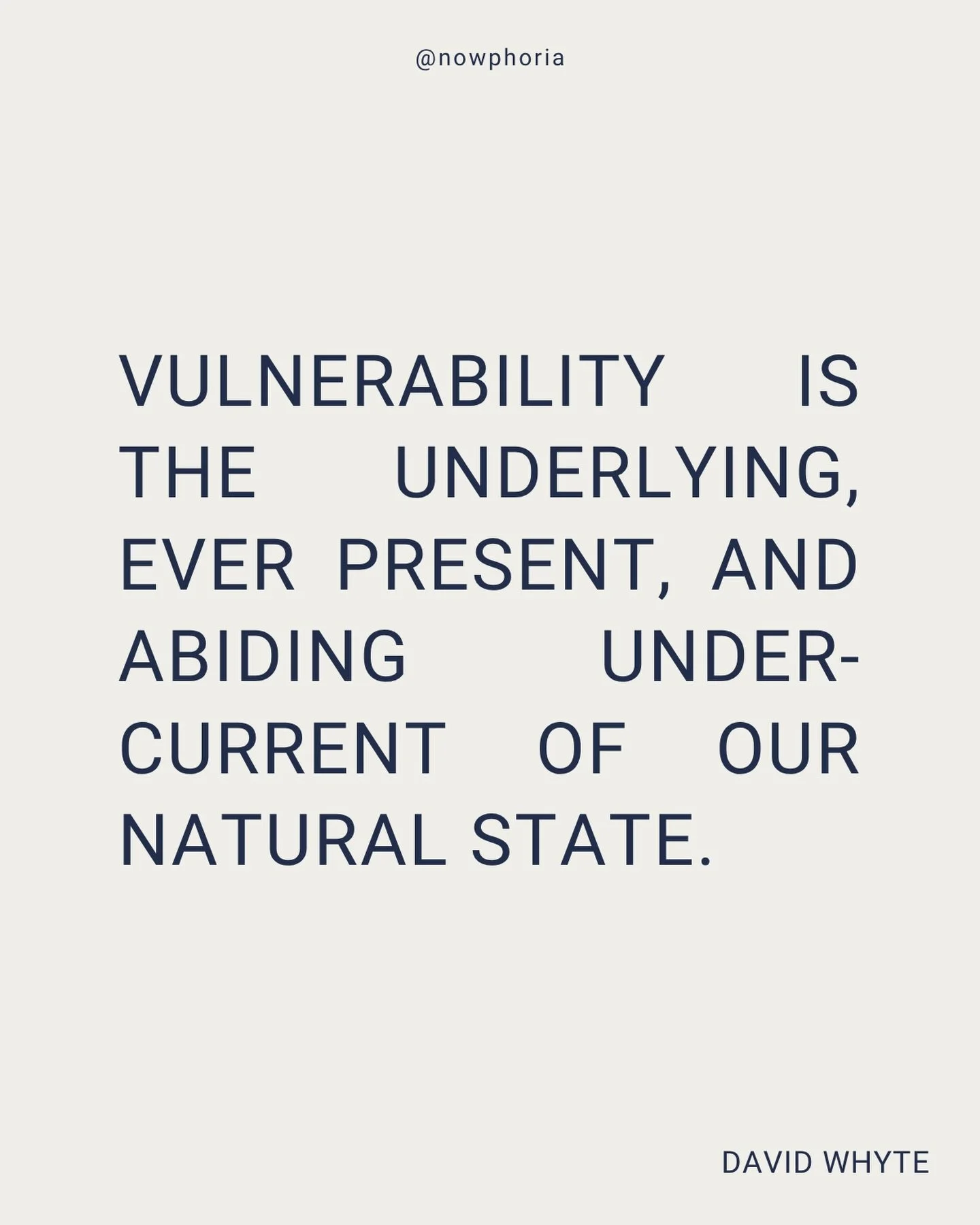 Be you. Your natural state is quite literally a connection to the whole of the universe. Vulnerability unlocks the portal for the universe to move through you. The more you let yourself be, exactly as you are, the greater the support of nature. 

#be