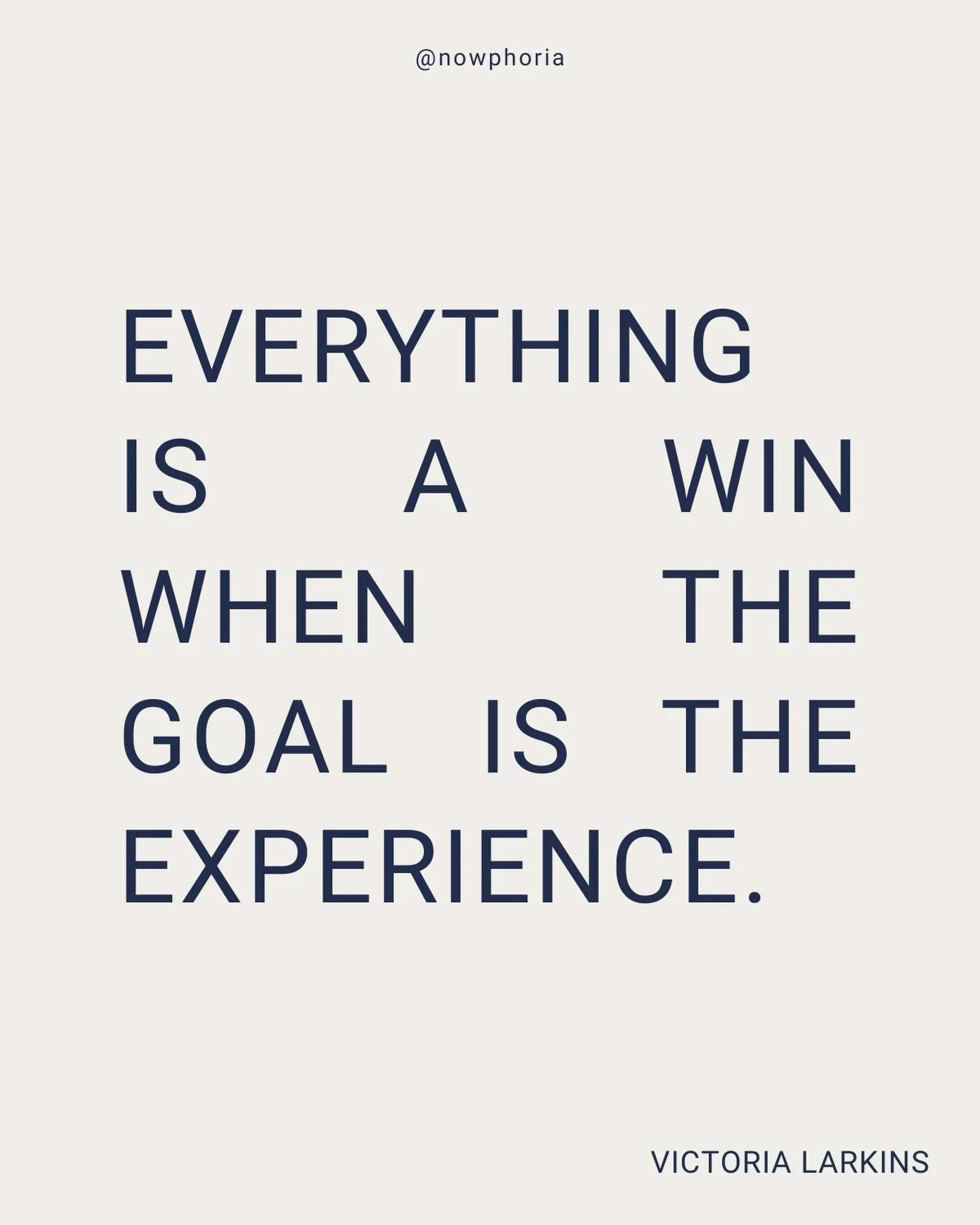 Here for the experience.
#nowphoria