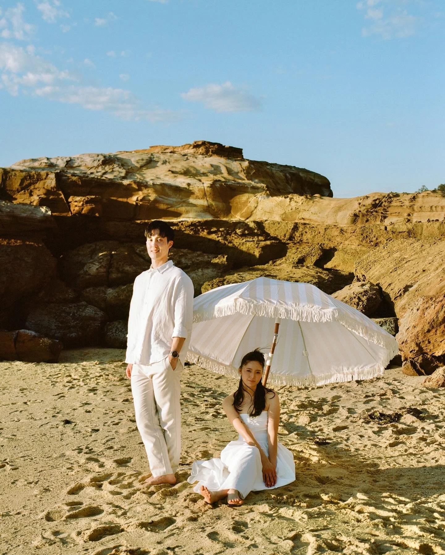 Engagement session with C &amp; G at Half Moon Bay - effortless, intimate, timeless.