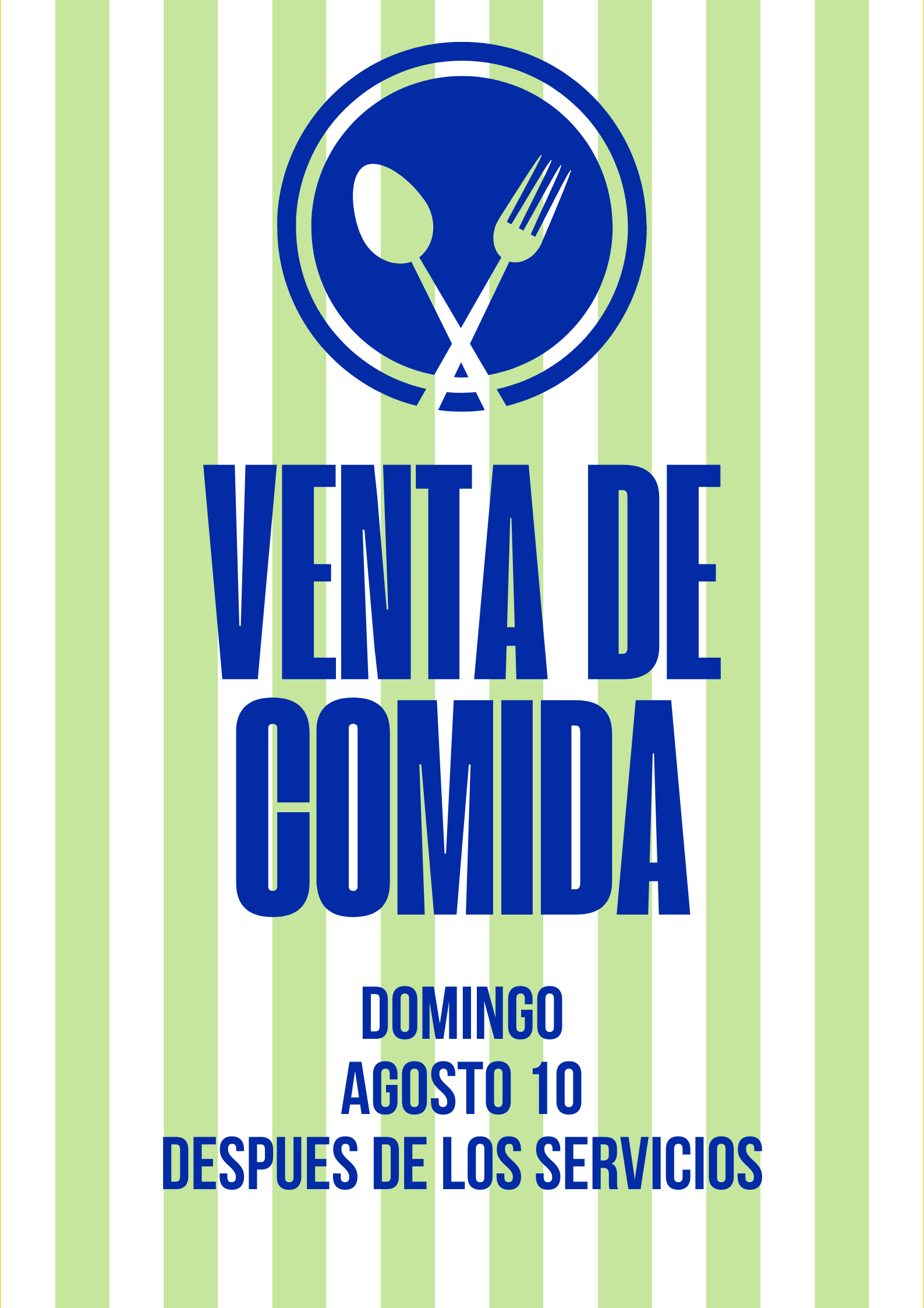 VENTA DE COMIDA