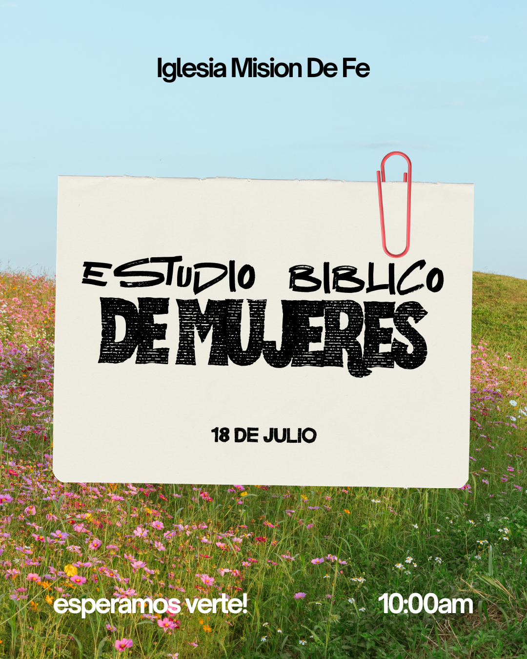 Estudio Biblico de Mujeres