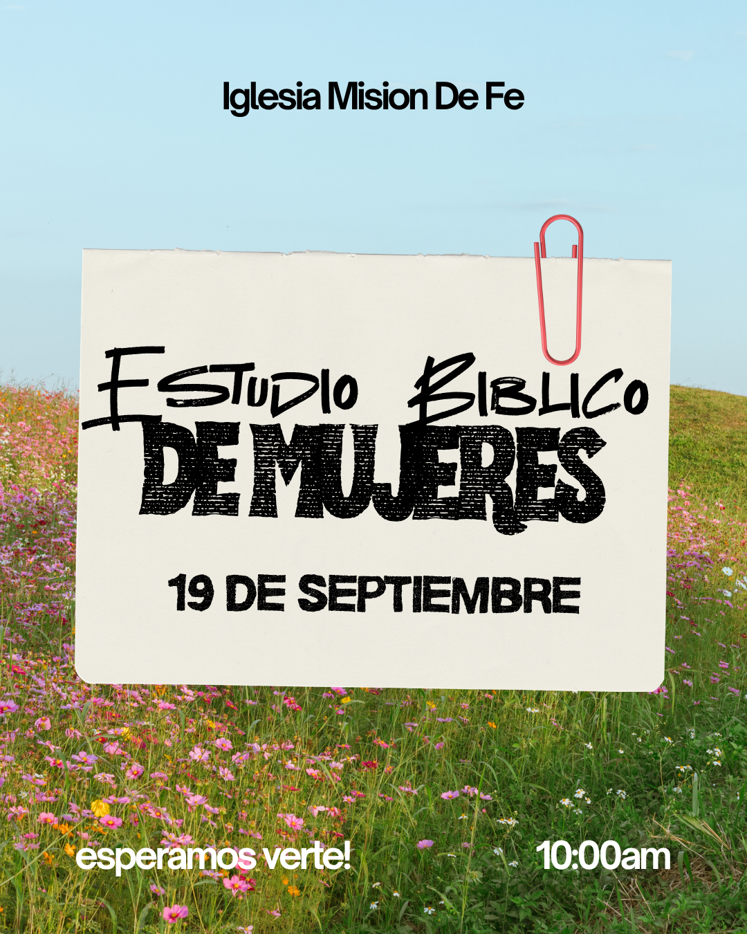 Estudio Biblico de Mujeres