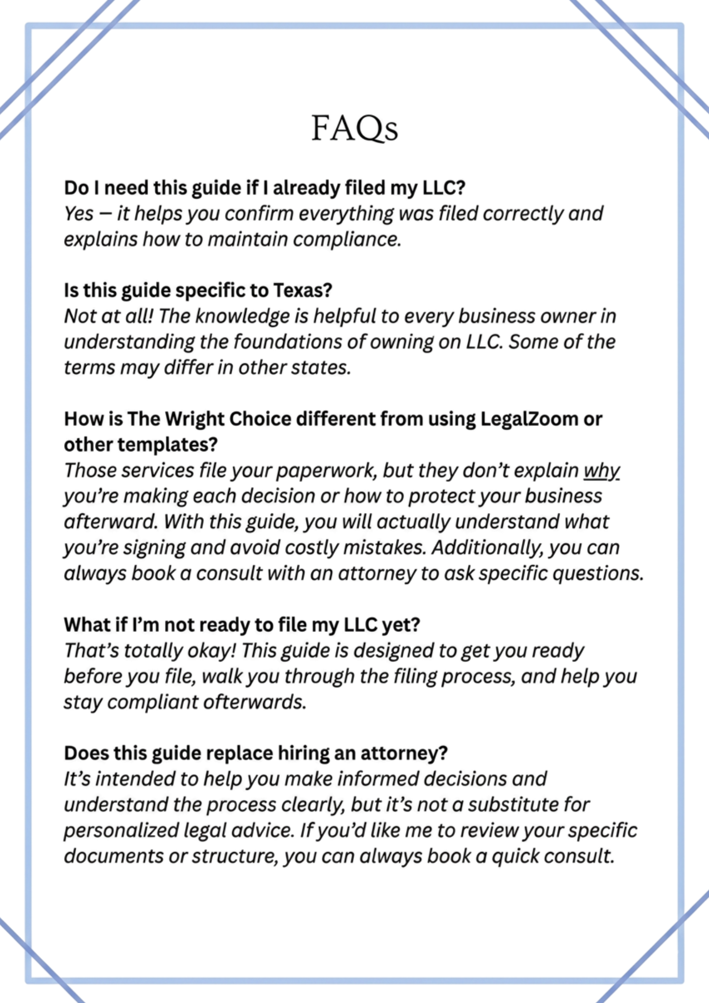 LLC Starter Package FAQ.png