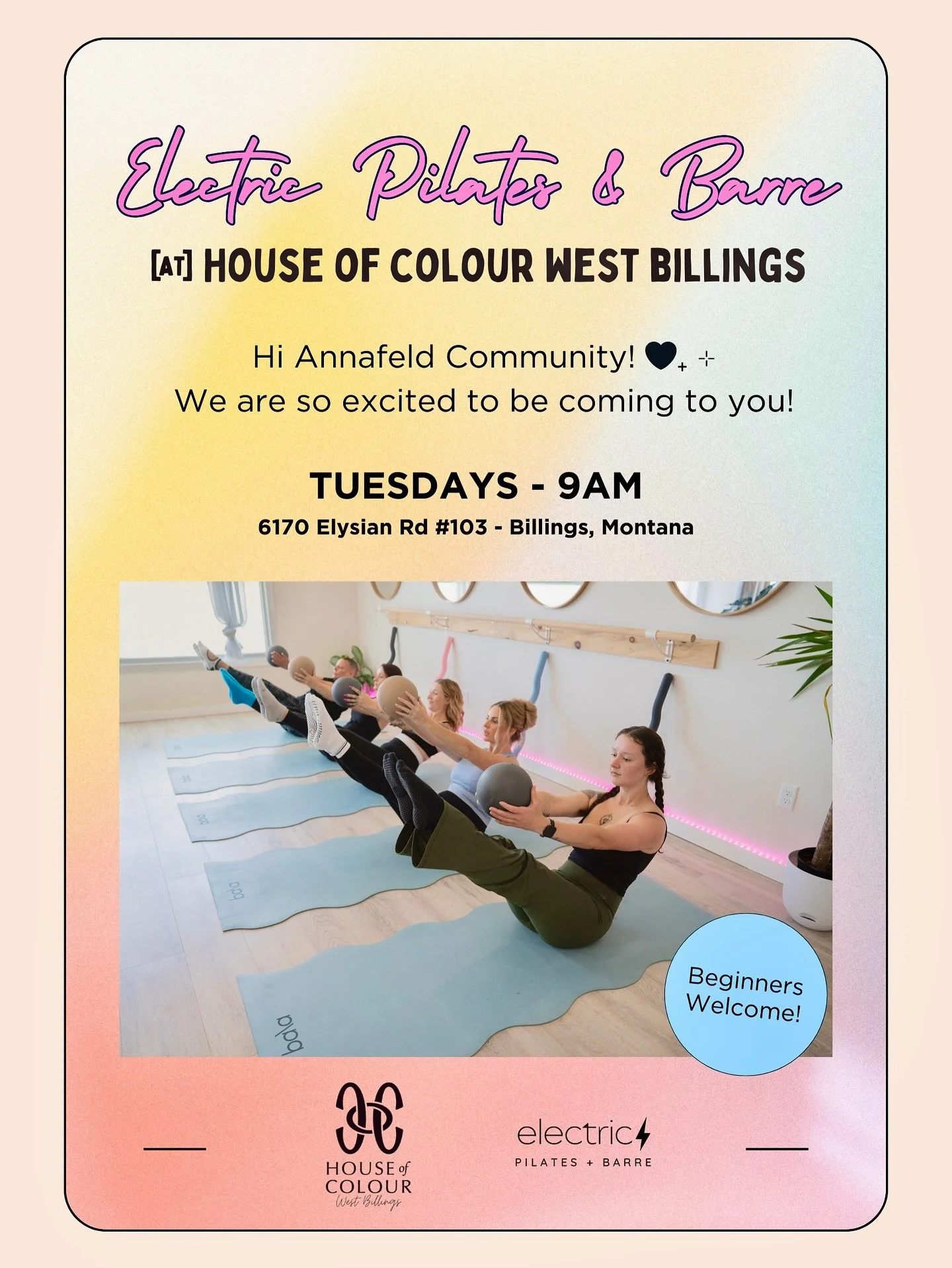 ANNAFELD &amp; JOSEPHINE COMMUNITIES! Let&rsquo;s Pilates 🩵🩷 We are coming to you! 🛼 

Beginning Tuesday, Sept 8th
4 week package - $110
1 single session - $30
Or choose more sessions to mix &amp; match with our home location. 

Spaces are limited