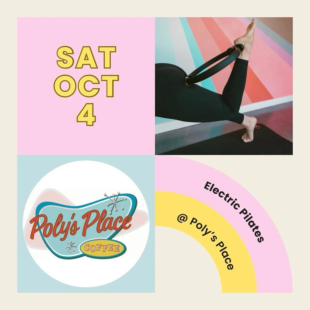 🌿✨Let&rsquo;s Pilates @ Poly&rsquo;s On The Patio! ☕️ 

Get ready to stretch, strengthen, and rejuvenate your soul in the fresh Autumn air! We&rsquo;re throwing a **Pilates on the Patio** event and you&rsquo;re invited!

🗓 : Saturday, October 4th
?