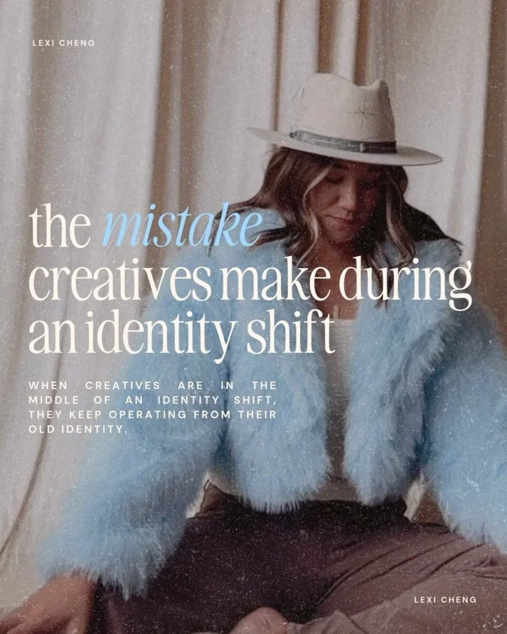 Every identity shift I&rsquo;ve gone through has taught me the same lesson in a new way. Power, consistency, clarity, and messaging don&rsquo;t come from waiting until you feel ready or certain.

They come from deciding. Deciding who you are now, eve