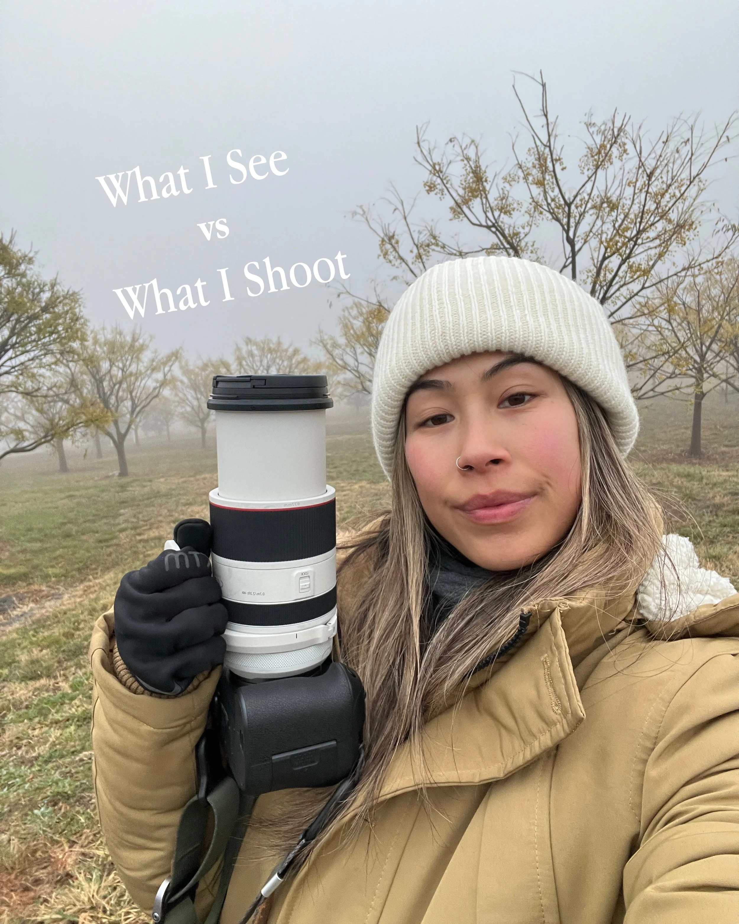 What i see vs What I shoot :)

I love creating my vision and imagining what I like to capture. 

Do you do the same? 🤭