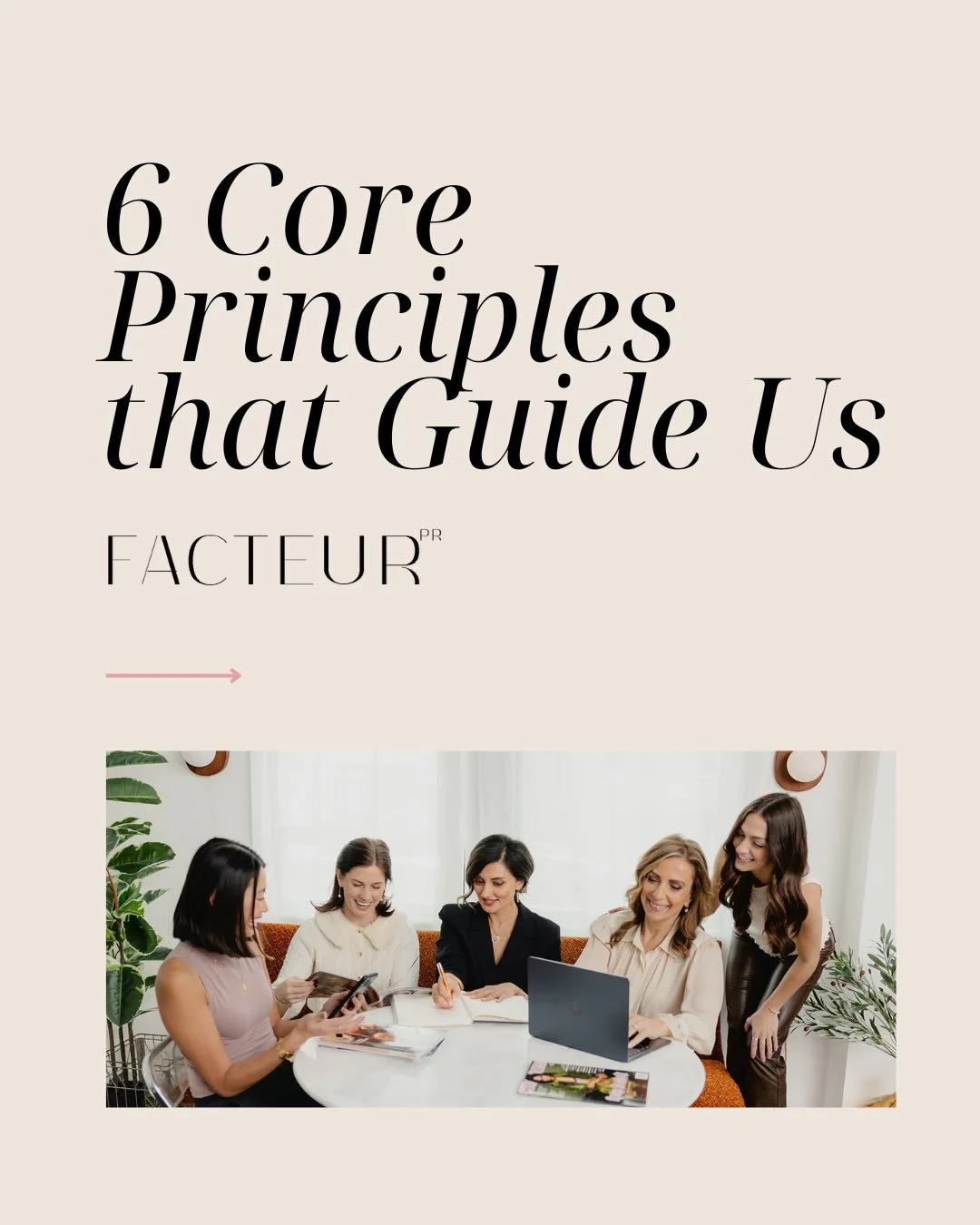 Culture is EVERYTHING at FACTEUR PR. ⁠
⁠
The team will tell you...PR is not easy. (Top 10 Most Stressful Jobs in America, hey hey!) And not for the faint of heart. I've been doing this now for more than 17 years, and nope, it does not get easier. You