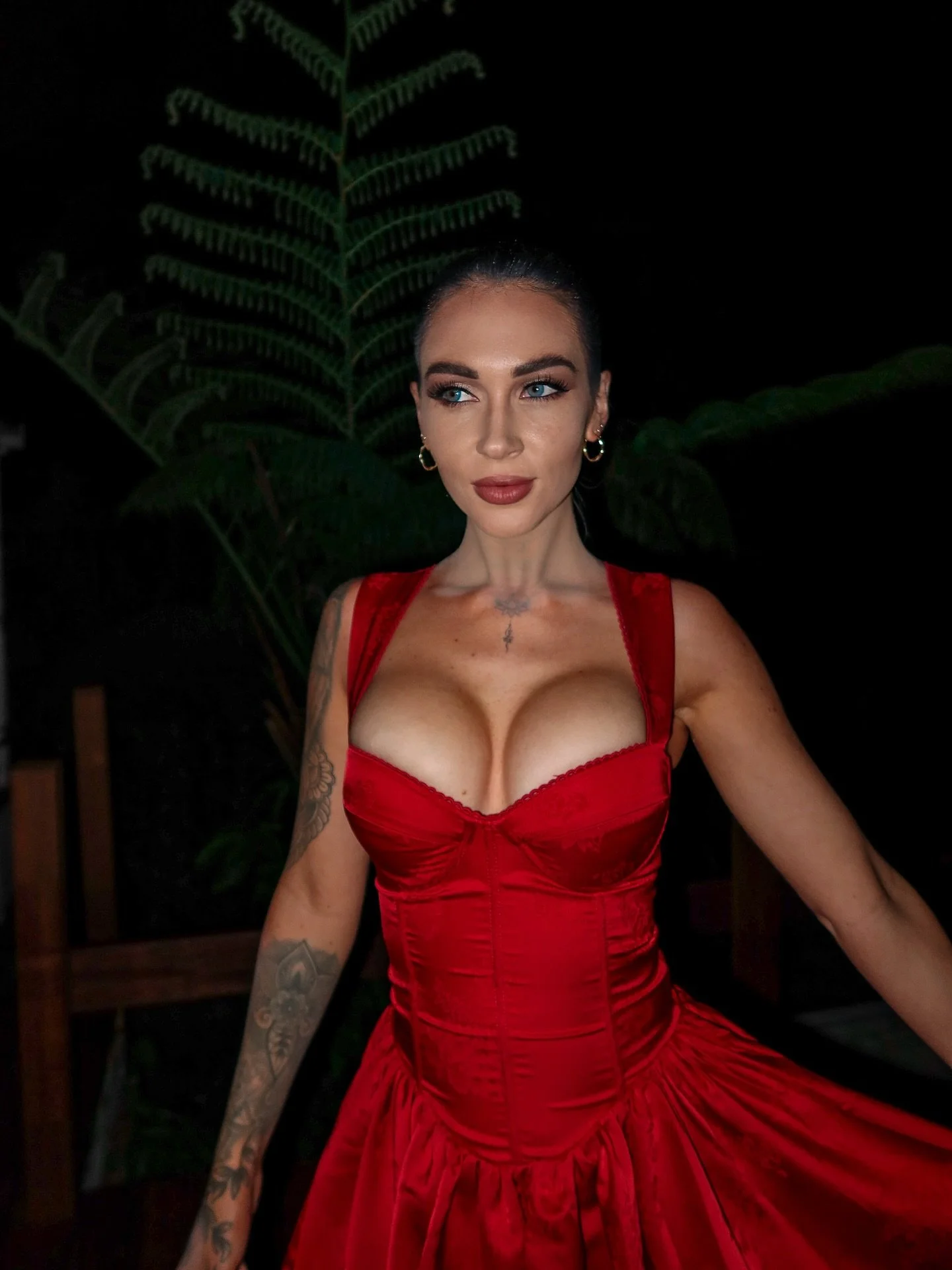 The red dress 🍒 #bdaydins